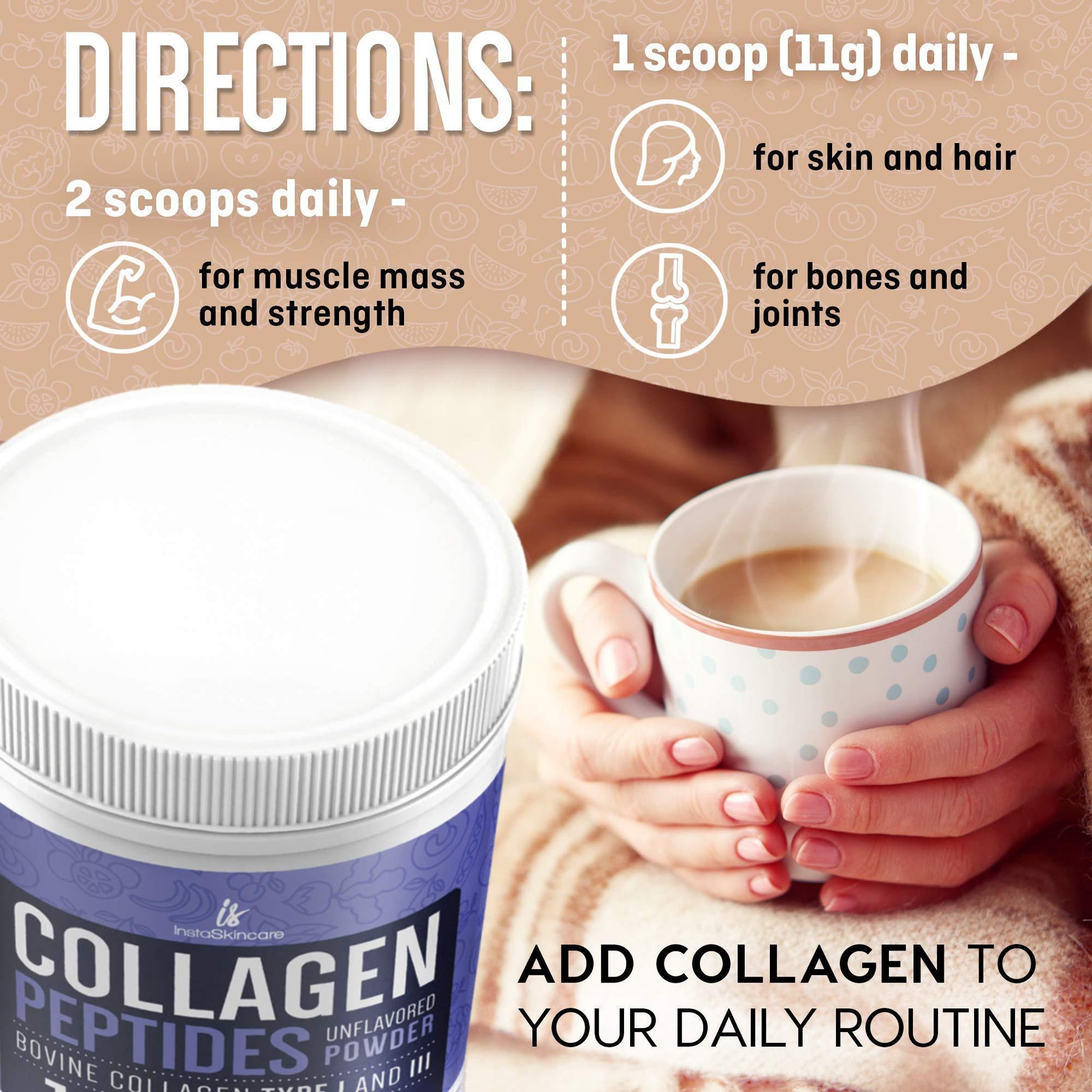 Feminique Collagen Peptide Protein Powder