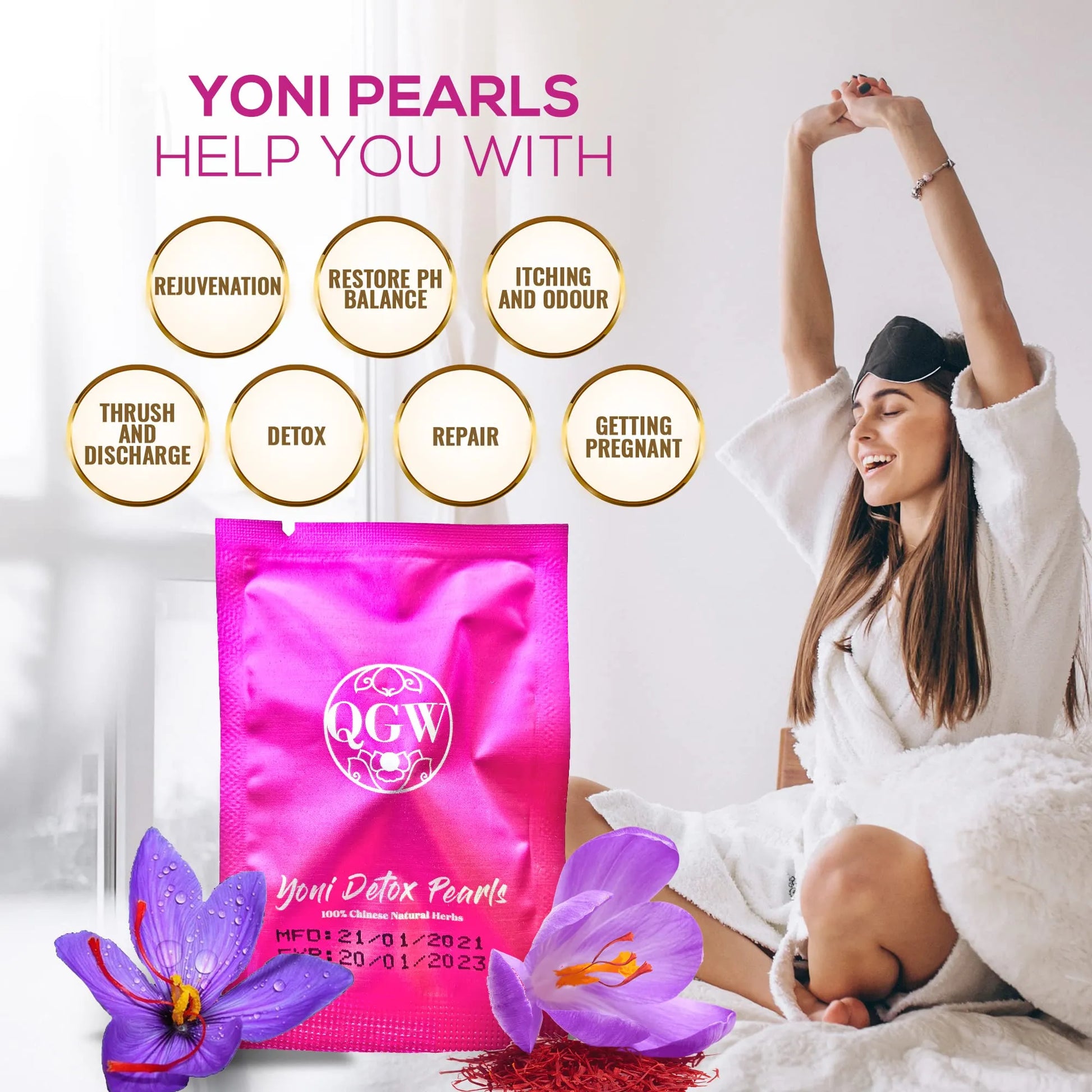 Feminique Yoni Detox Pearls - Feminique & Co.
